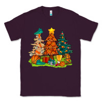 Plum christmas basketball trees bbs Classic Tee - BundleAndBundleShop