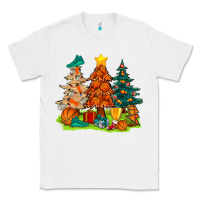 White christmas basketball trees bbs Classic Tee - BundleAndBundleShop