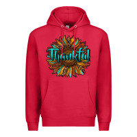 Cardinal thankful sunflower Premium Hoodie - RanaPortraitStore
