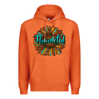 Carrot thankful sunflower Premium Hoodie - RanaPortraitStore