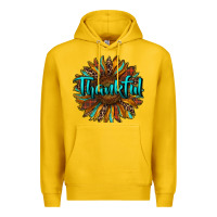 Lemon thankful sunflower Premium Hoodie - RanaPortraitStore