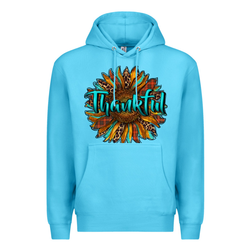 Thankful Sunflower Premium Hoodie by RanaPortraitStore | Teevron