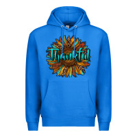 True Royal thankful sunflower Premium Hoodie - RanaPortraitStore