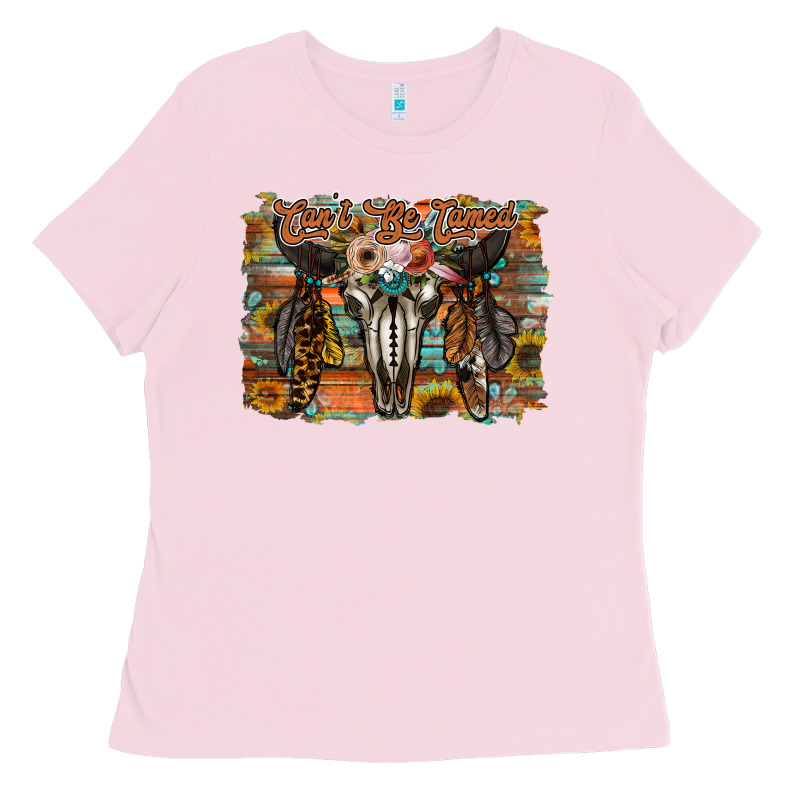 Cant Be Tamed Ladies Tee by RacoonDesign | Teevron