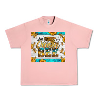 Salmon queen bee Urban Heavy Tee - LillyAllenDesigns
