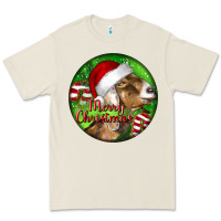 Bone Nubian Goat Christmas Premium Tee - LillyAllenDesigns
