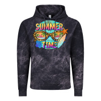 Cloud Black summer time sunset glasses Vintage Hoodie - BarkalooDesign