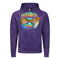 Cloud Purple summer time sunset glasses Vintage Hoodie - BarkalooDesign