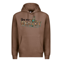 Chestnut you are worthy cross Premium Hoodie - BarkalooDesign