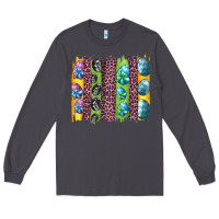 Smoke easter eggs and leopard brushstrokes Long Sleeve Tee - Artiststas