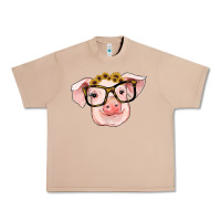 Burro sunflowers with pig Urban Heavy Tee - RanaPortraitStore
