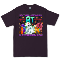 Plum respiratory therapist halloween humor Premium Tee - CowhideDigitalArt