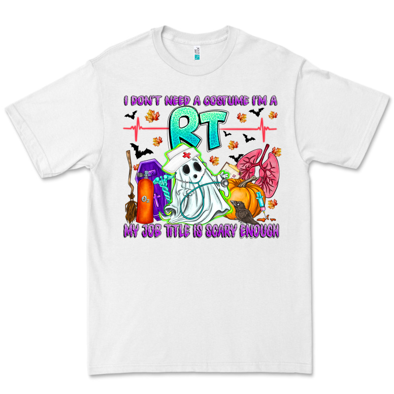 Respiratory Therapist Halloween Humor Premium Tee by CowhideDigitalArt | Teevron