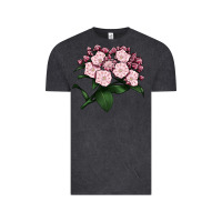 Vintage Black Mountain Laurel Flower Illustrations Vintage Tee - LillyAllenDesigns