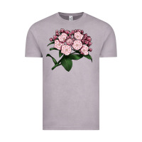 Vintage Zinc Mountain Laurel Flower Illustrations Vintage Tee - LillyAllenDesigns