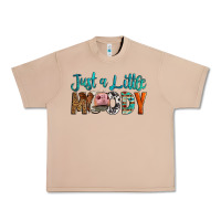 Burro Western Just A Little Moody Cow Urban Heavy Tee - LillyAllenDesigns