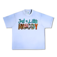 Grape Ice Western Just A Little Moody Cow Urban Heavy Tee - LillyAllenDesigns