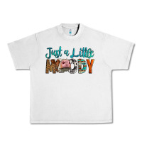 Lunar Rock Western Just A Little Moody Cow Urban Heavy Tee - LillyAllenDesigns