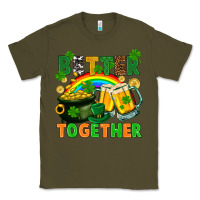 Army Green St. Patrick's Day better together Classic Tee - FaDigitalArtStudio
