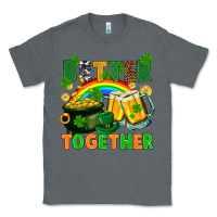 Charcoal Heather St. Patrick's Day better together Classic Tee - FaDigitalArtStudio