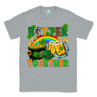 Heather Grey St. Patrick's Day better together Classic Tee - FaDigitalArtStudio