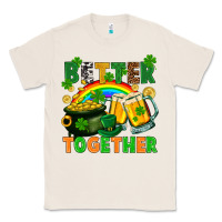 Natural St. Patrick's Day better together Classic Tee - FaDigitalArtStudio