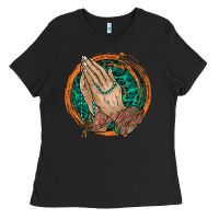 Black god bless you Ladies Tee - RacoonDesign