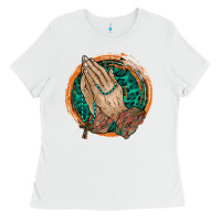 White god bless you Ladies Tee - RacoonDesign