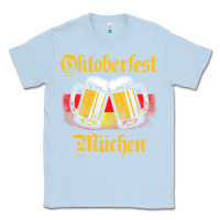 Dusty Blue Oktoberfest Munich Classic Tee - baoMotion