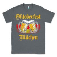 Charcoal Heather Oktoberfest Munich Classic Tee - baoMotion