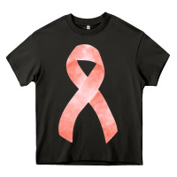 Asphalt uterine or endometrial cancer ribbon Heavy Core Tee - FaDigitalArtStudio