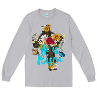 He Is Rısen With Cross And Butterfly Long Sleeve Tee | Teevron