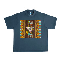 Midnight Navy Western Baby Calf Mom Urban Heavy Tee - LillyAllenDesigns