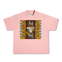 Salmon Western Baby Calf Mom Urban Heavy Tee - LillyAllenDesigns
