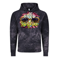 Cloud Black hello sunshine Vintage Hoodie - BarkalooDesign