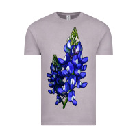 Vintage Zinc Bluebonnet Flower Illustrations Vintage Tee - LillyAllenDesigns