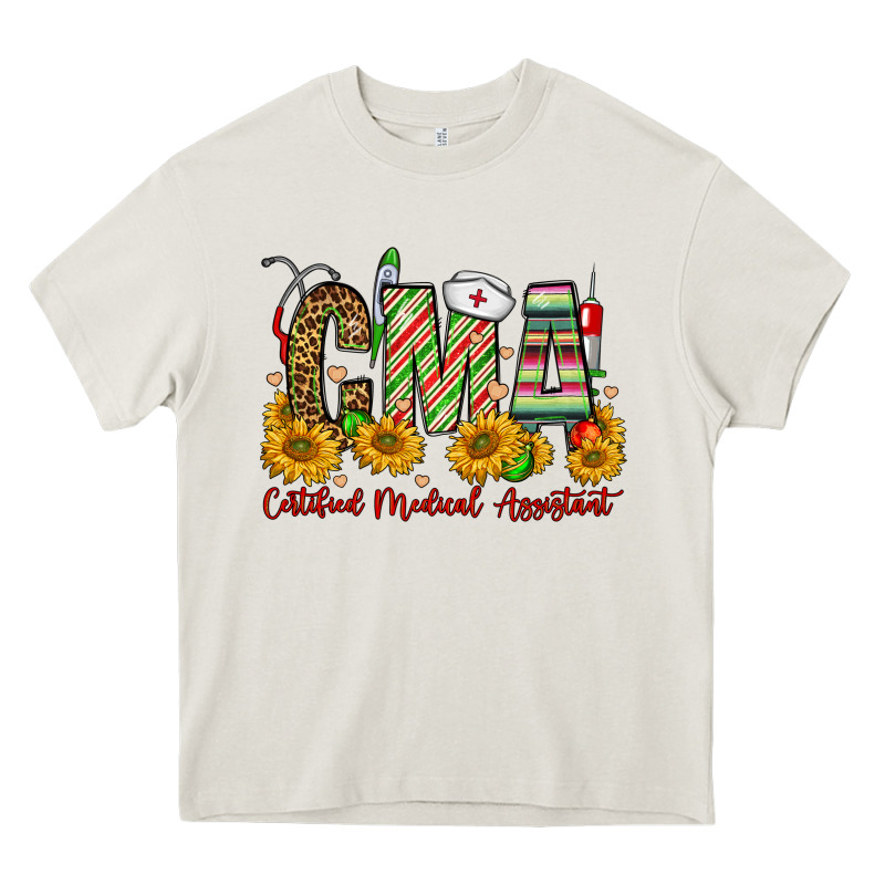 Christmas Cma Certified Medical Assistant Heavy Core Tee by FaDigitalArtStudio | Teevron