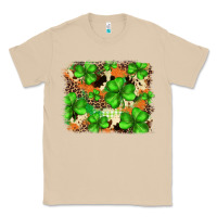 Mushroom st.patricks plaid  green glitter cowhide  leopard Classic Tee - FaDigitalArtStudio