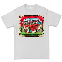 Dove Grey Sweet Summer Time Premium Tee - CowhideDigitalArt