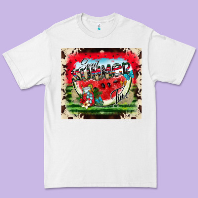 Sweet Summer Time Premium Tee Designed By Cowhidedigitalart