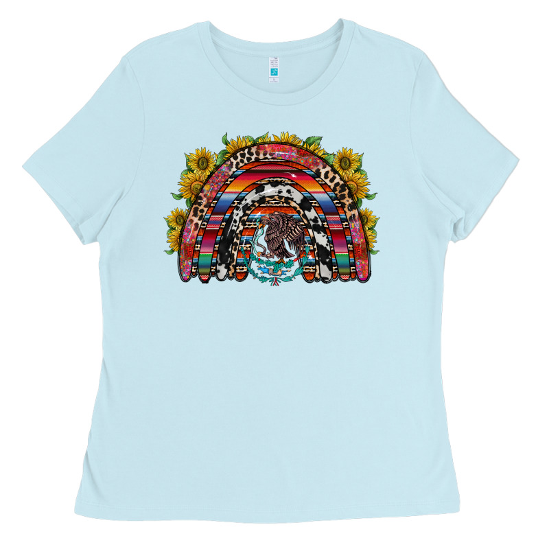 Mexican Rainbow Ladies Tee by RacoonDesign | Teevron