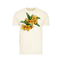 Vintage Arctic Yellow Jessamine Flower Illustrations Vintage Tee - LillyAllenDesigns