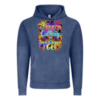 Vintage Denim the beach is calling and i must go Vintage Hoodie - BarkalooDesign