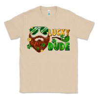 Mushroom lucky dude saint patricks bearded man Classic Tee - FaDigitalArtStudio