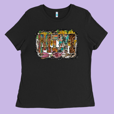 Mini Western Ladies Tee Designed By Racoondesign