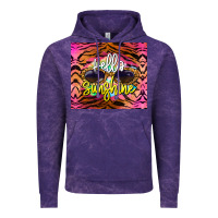 Cloud Purple hello sunshine Vintage Hoodie - BarkalooDesign
