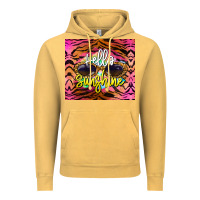 Vintage Mustard hello sunshine Vintage Hoodie - BarkalooDesign