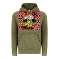 Vintage Olive hello sunshine Vintage Hoodie - BarkalooDesign