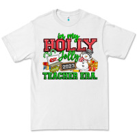 White In My Holly Jolly Teacher Era Premium Tee - CowhideDigitalArt