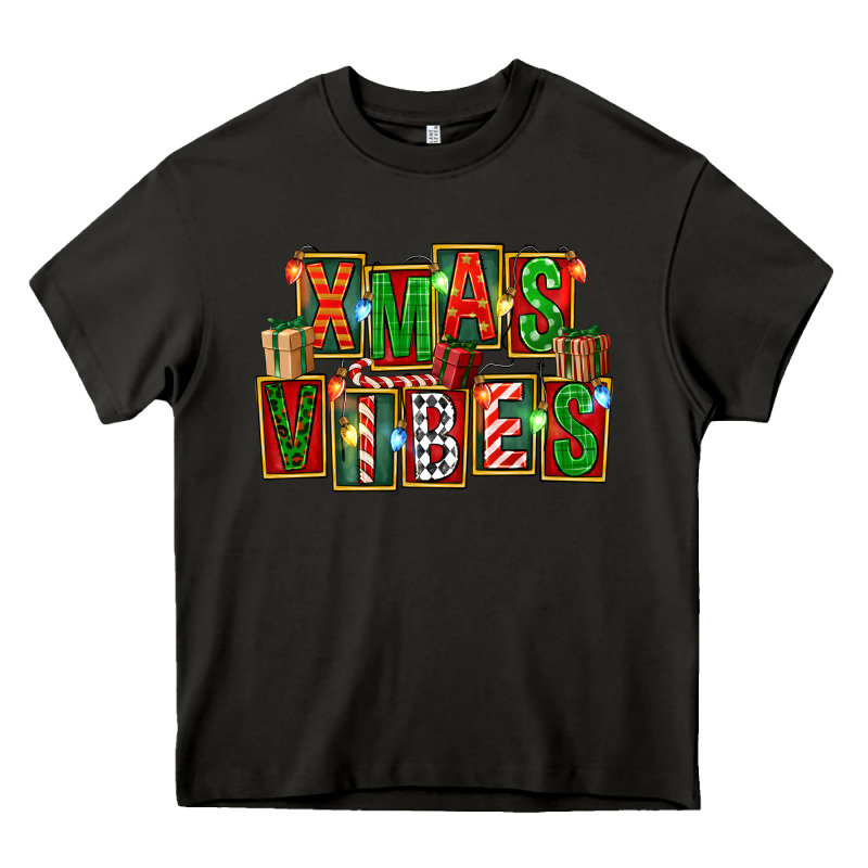 Christmas Xmas Vibes Heavy Core Tee by FaDigitalArtStudio | Teevron